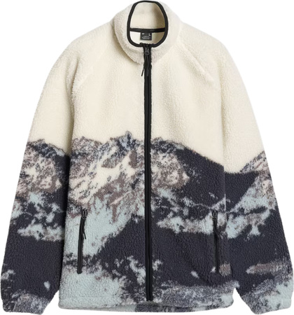 Bluza polarowa 4F U351 multikolor allover 4FWAW25TFLEU351 90A