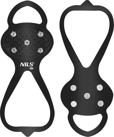 Raczki na buty nakładki antypoślizgowe Nils camp nc1709 czarne rozmiar M