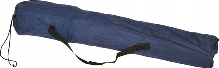 Krzesło turystyczne składane fotel kempingowy 50x50x80cm granatowe