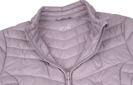 Kurtka damska puchowa 4F F094 różowa 4FSS23TDJAF094 83S