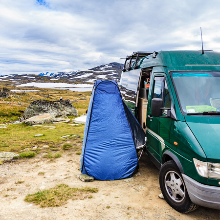 Przebieralnia namiot prysznic turystyczny Nils Camp NC1706 niebieski 120x120x190cm