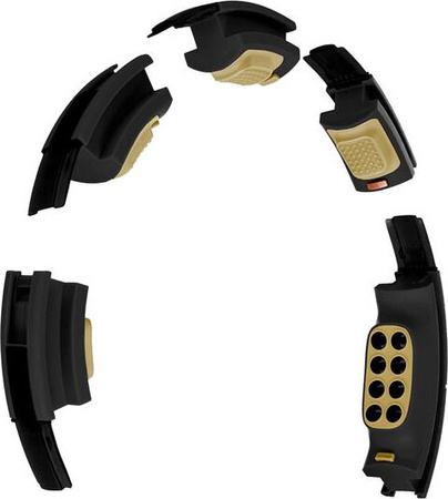 Hula hop do ćwiczeń fitness z licznikiem magnesami i obciążnikiem HMS hhm13