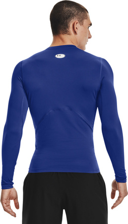 Koszulka męska Under Armour HG Armour Comp LS niebieska 1361524 400