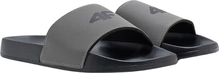 Klapki męskie 4F M011 szare 4FRMM00FSLIM011 25S