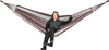 Hamak ogrodowy 2 osobowy luxe xxl 250x150cm z drążkiem brązowy