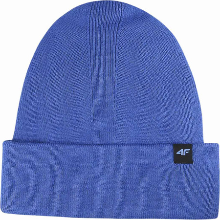 Czapka zimowa ciepła 4F U556 kobalt 4FWAW25ACAPU556 36S