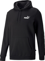 Bluza męska Puma ESS  Tape Hoodie FL czarna 849040 01