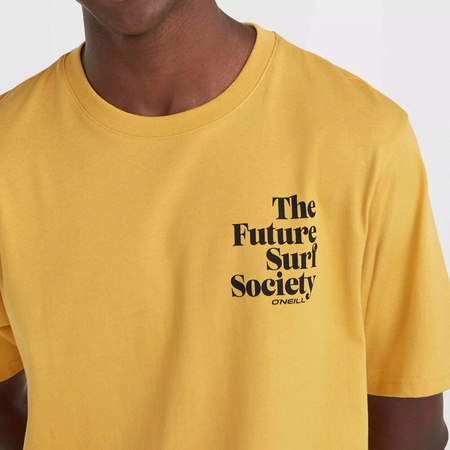 Męska koszulka z krótkim rękawem O'neill FUTURE SURF SOCIETY T-SHIRT golden haze rozmiar M
