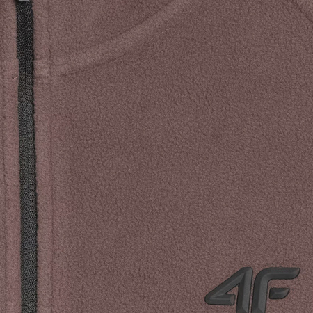 Bluza polarowa męska 4F M065 brązowa 4FWAW25UFLEM065 80S