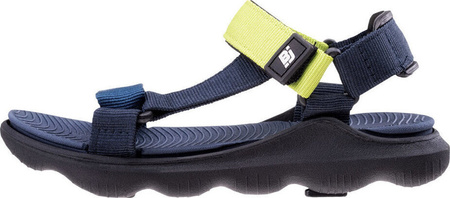 Sandały trekkingowe turystyczne dziecięce Bejo Mileri Jr granatowo-zielone rozmiar 35