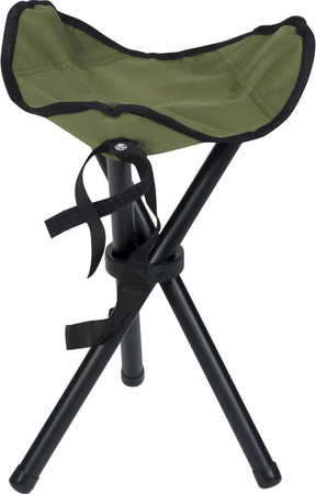 Krzesło wędkarskie turystyczne taboret składany zielony 29x29x35cm