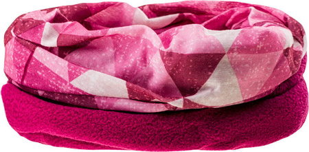 Komin wielofunkcyjny szal Hi-Tec Rine maska kominiarka różowa