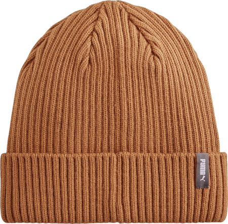 Czapka Puma Classic Cuff Beanie jasny brąz 024826 05