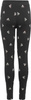 Legginsy dla dzieci adidas Brand Love Print czarno-białe IB8916