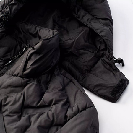 Męska kurtka puchowa z kapturem pikowana Elbrus Allio Primaloft rozmiar XXL