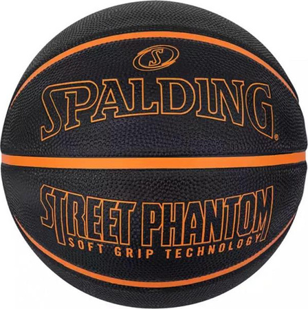Piłka do koszykówki koszykowa Spalding Phantom czarno-pomarańczowa 84383Z