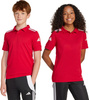 Koszulka dla dzieci adidas Squadra 25 Polo czerwona JY3411