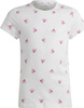 Koszulka dla dzieci adidas Brand Love Print Cotton Tee biała IB8918