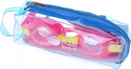 Okularki dziecięce pływackie basenowe Aquawave Filly Junior różowe