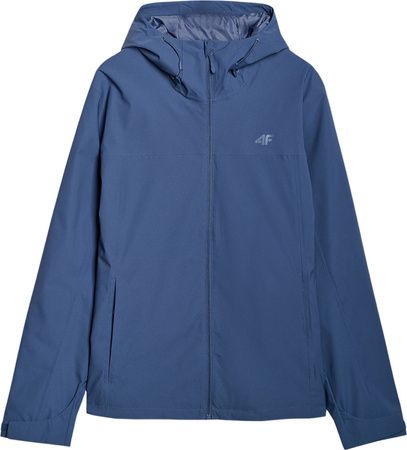 Kurtka męska techniczna 4F M703 niebieska 4FWSS25TTJAM703 32S