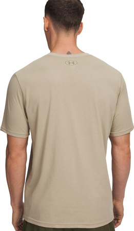 Koszulka męska Under Armour Sportstyle LC SS beżowa 1326799 302