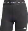Spodenki damskie adidas TechFit Short czarne IT2275