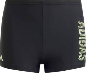 Spodenki kąpielowe dla dzieci adidas Logo Swim BXR czarne IK9654