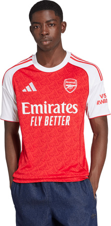 Koszulka męska adidas Arsenal 25/26 Home AFC czerwona JI9517