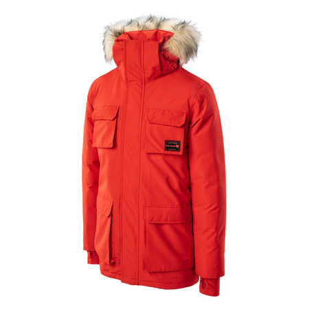 Kurtka zimowa męska Iguana Taavo czerwona rozmiar XXL