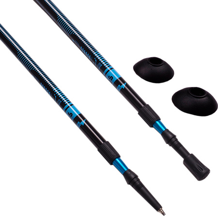 Kijki Nordic Walking Pacer Bjorn niebieski 2-częściowy