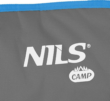 Krzesło turystyczne Nils camp nc3079 szaro-niebieskie