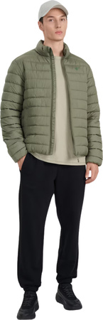 Kurtka męska puchowa 4F M597 khaki 4FWAW25TDJAM597 43S