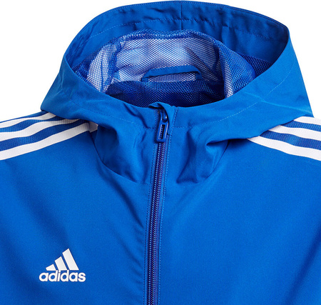 Kurtka dla dzieci adidas Tiro 21 Windbreaker Youth niebieska GP4978