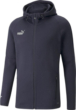 Bluza męska Puma TeamFinal Casuals Hooded granatowa 657383 06