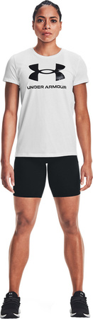 Koszulka damska Under Armour Live Sportstyle Graphic biała SSC 1356305 102
