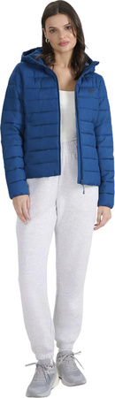 Kurtka damska puchowa 4F F580 granatowa 4FWAW25TDJAF580 30S