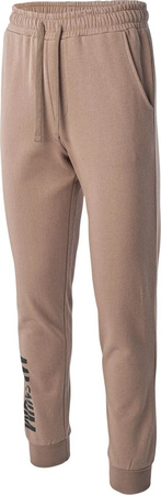 Męskie spodnie dresowe bawełniane treningowe joggery Magnum Ibis II beżowe rozmiar M