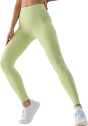 Legginsy damskie 4F FNK F306 jasna zieleń 4FRSS25TFTIF306 42S