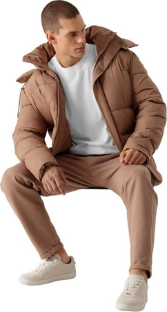 Kurtka męska Outhorn brązowa HOZ21 KUMP603 82S