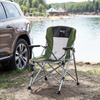 Krzesło fotel turystyczne plażowe składane Nils Camp NC3701 zielone