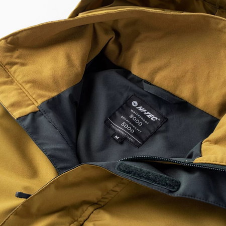 Męska kurtka przejściowa Hi-tec TEMUCO darkest spruce/ecru olive rozmiar XL