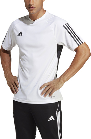 Koszulka męska adidas Tiro 23 Competition Jersey biało-czarna IC4565