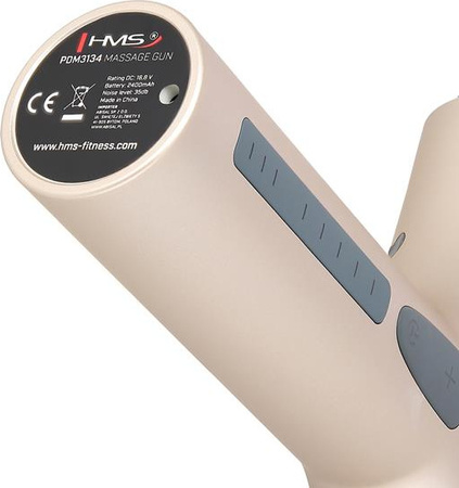 Pistolet do masażu całego ciała HMS PDM3134I złoty
