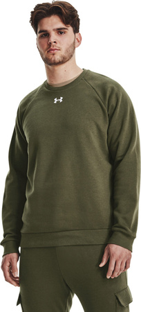 Bluza męska Under Armour Rival Fleece Crew khaki 1379755 390