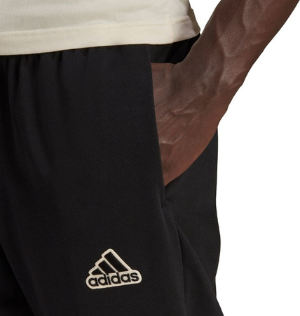Spodnie męskie adidas Essentials FeelComfy French Terry Pants czarne HE1856