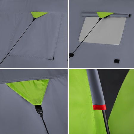 Namiot kempingowy discovery Nils camp nc6006 zielono-szary