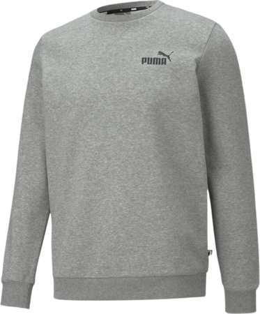 Bluza męska Puma ESS Small Logo Crew FL szara 586682 03