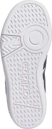 Buty dziecięce adidas Hoops 4.0 CF biało-granatowo-czerwone JI3484