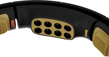 Hula hop do ćwiczeń fitness z licznikiem magnesami i obciążnikiem HMS hhm13