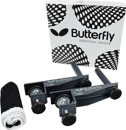 Uchwyt do tenisa stołowego z siatką Butterfly National League